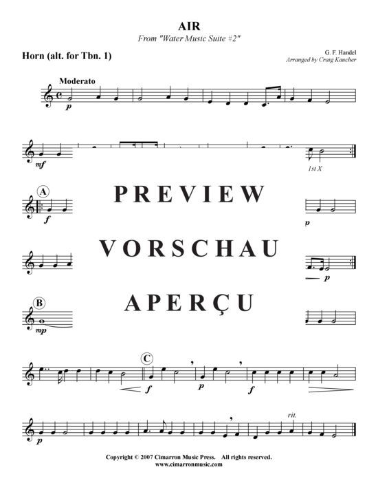 Produktgalerie: Seite 5 von 8 Air , , (2x Tromp in B, Horn/Pos, Pos)