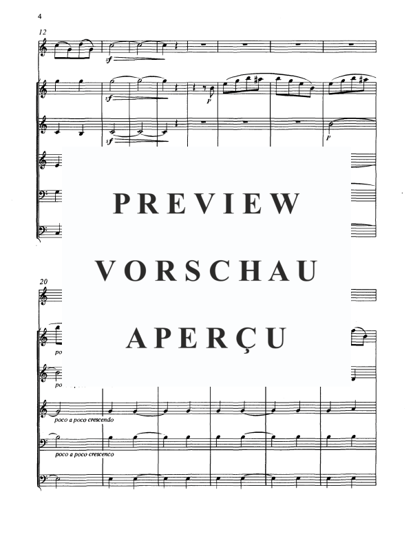 Produktgalerie: Seite 5 von 11 Fleurs Melodies des Alpes No. 6 (Melodic Flowers of the Alps), , Alphorn in F und Horn Quintett