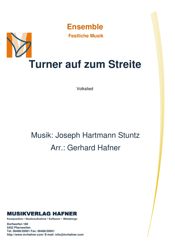 Produktbild zu: Turner auf zum StreiteJoseph Hartmann Stuntz