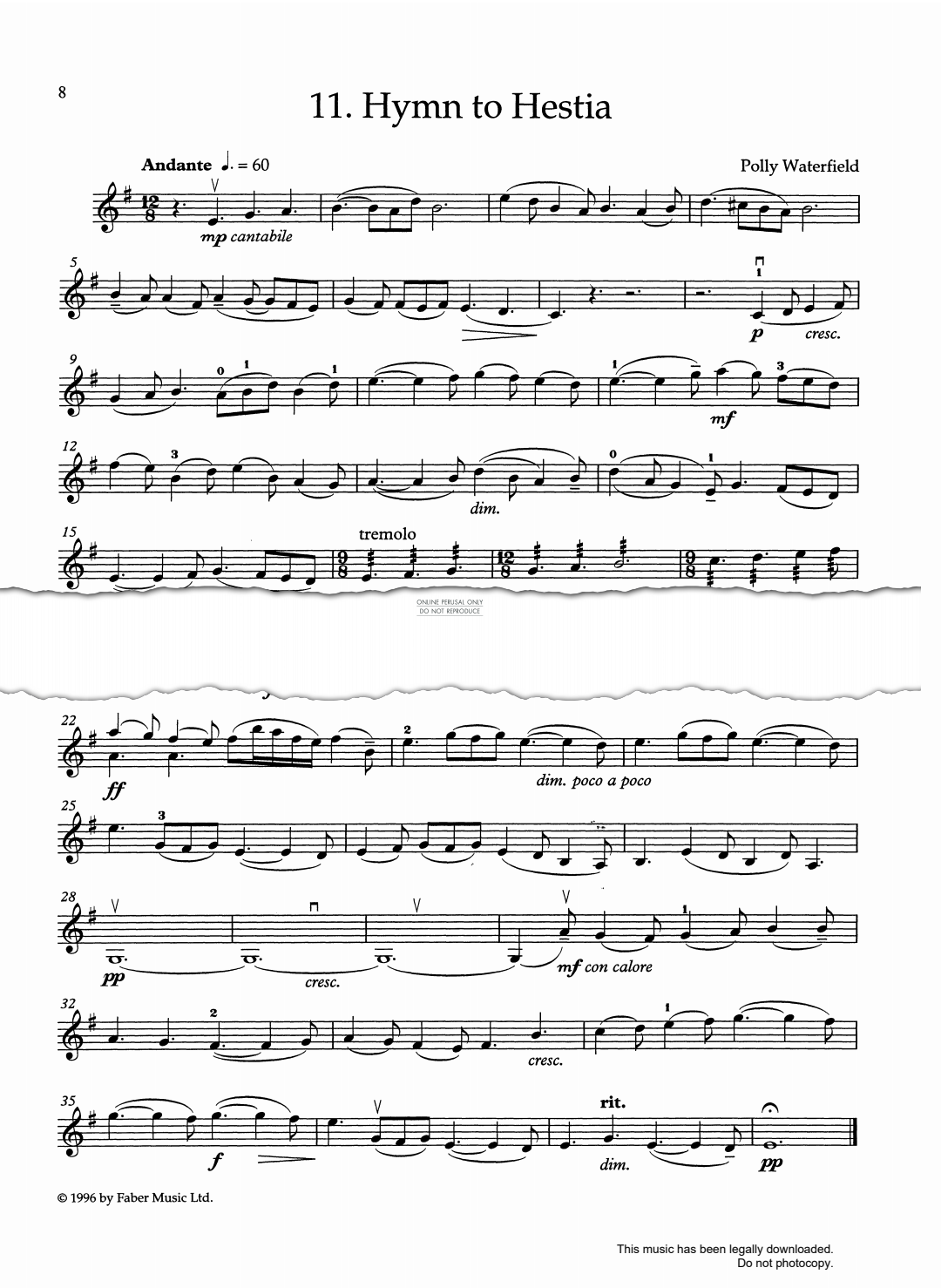 Produktgalerie: Seite 1 von 1 Hymn To Hestia, Polly Waterfield, Klavier, Violine