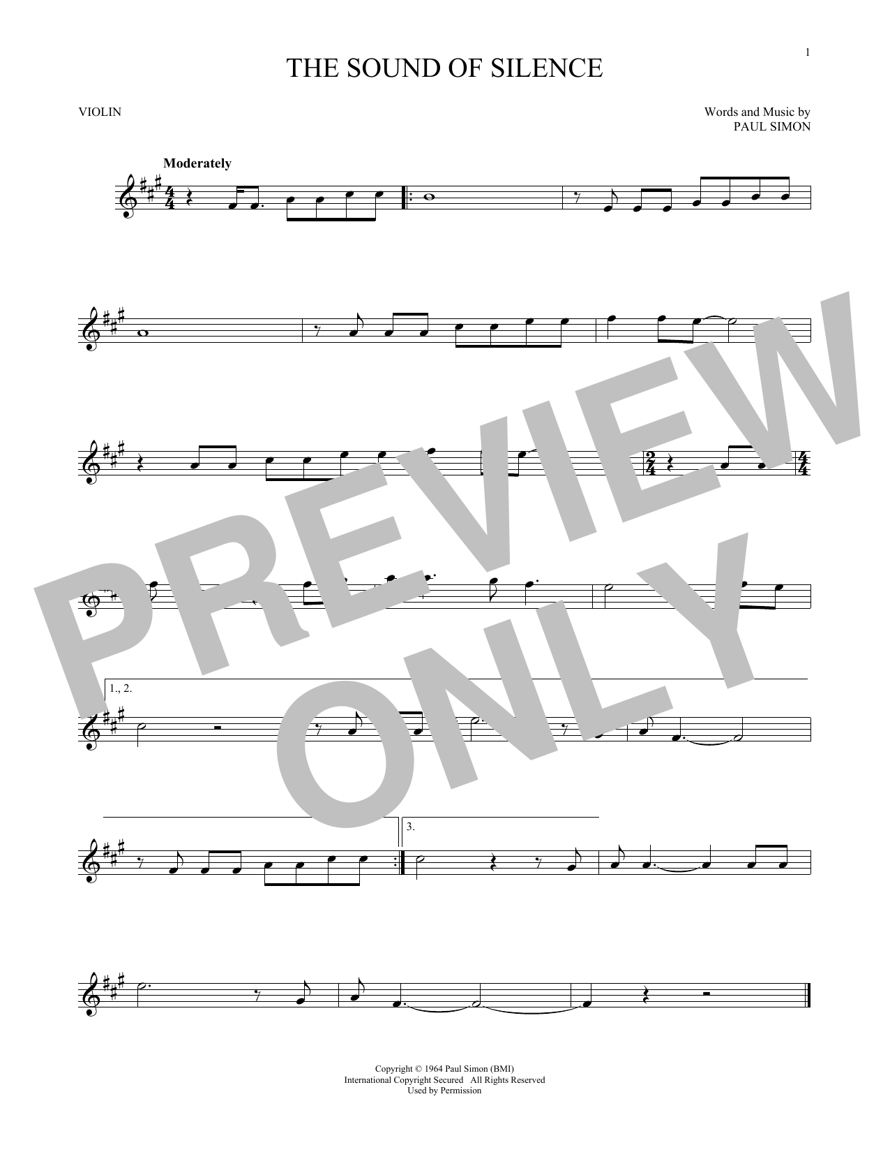 Product gallery: Page 1 of 1 The Sound Of Silence, Simon & Garfunkel