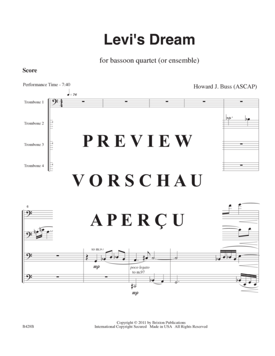 Product gallery: Page 4 of 21 Levi´s Dream , , (4 trombones)