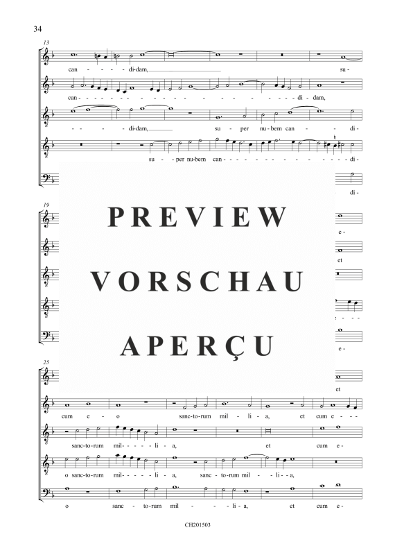 Produktgalerie: Seite 6 von 8 Ecce Dominus veniet / Ecce apparebit Dominus, , Gemischter Chor 5-stimmig