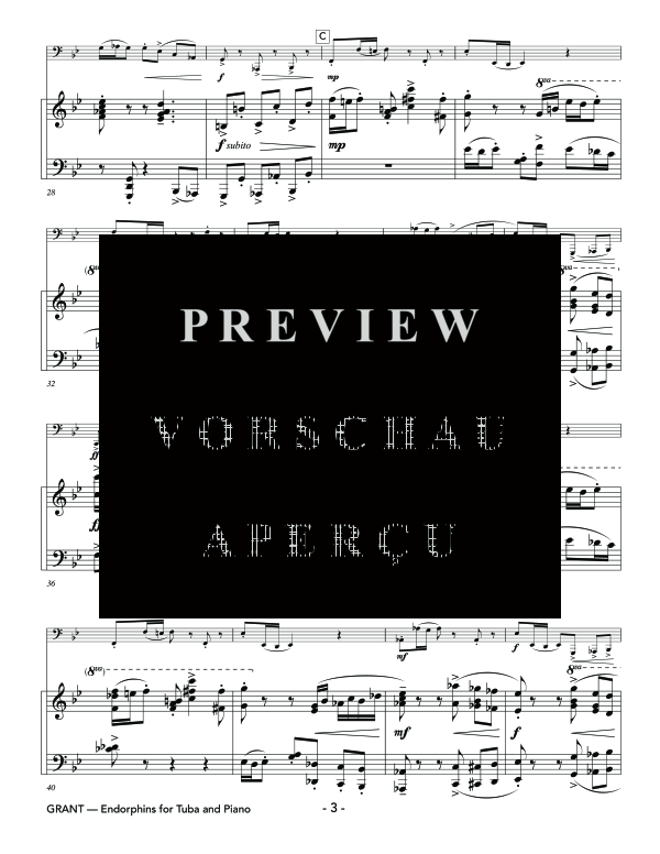 Product gallery: Page 7 of 11 Endorphins, , (tuba and piano)