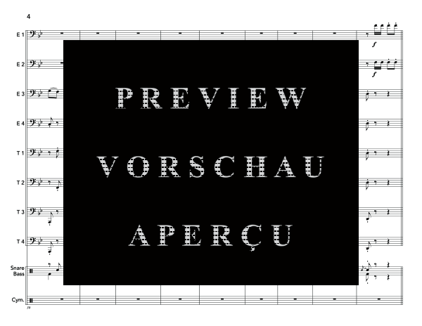 Produktgalerie: Seite 8 von 11 Pas Redouble, , (Tuba Ensemble EEEETTTT + Percussion)