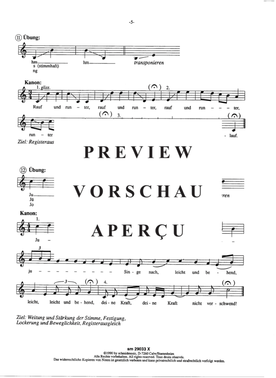 Product gallery: Page 7 of 9 Stimmbildungskanons für Chöre, , 