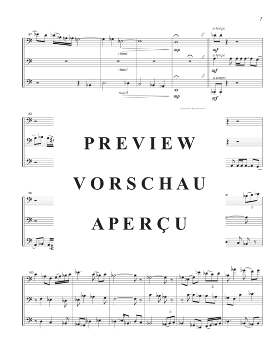 Product gallery: Page 10 of 21 Aquarius , , (3 trombones or euphonium)