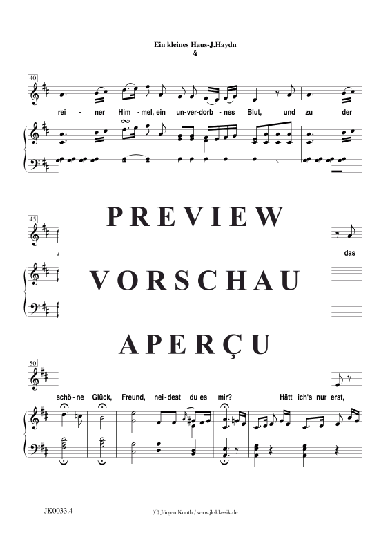 Produktgalerie: Seite 5 von 11 Ein kleines Haus, , Klavier + Gesang Duett