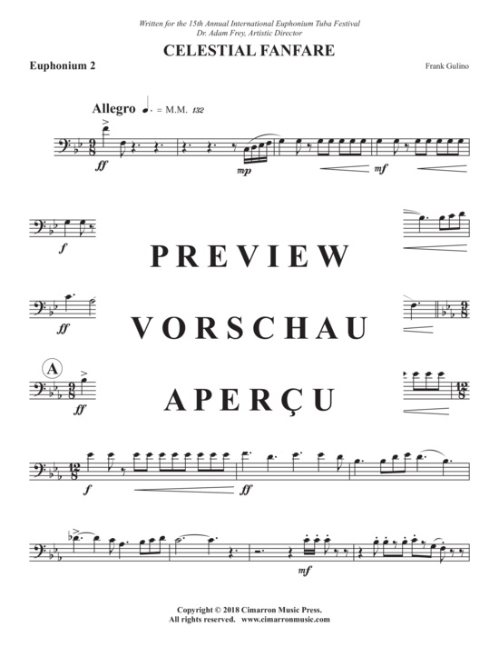 Product gallery: Page 13 of 21 Celestial Fanfare , , (Tuba Ensemble EEEETTTT)