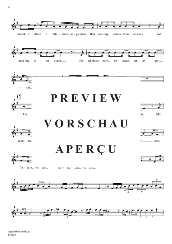 Product gallery: Page 3 of 4 Fragile , Sting, (recorder)