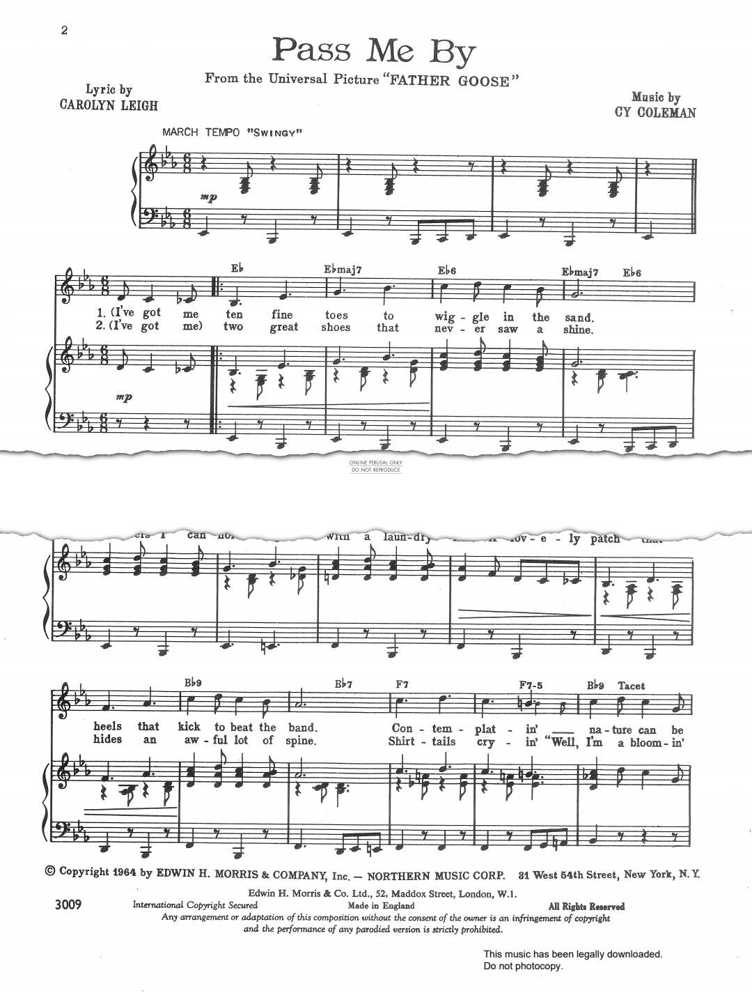 Produktbild zu: Pass Me By