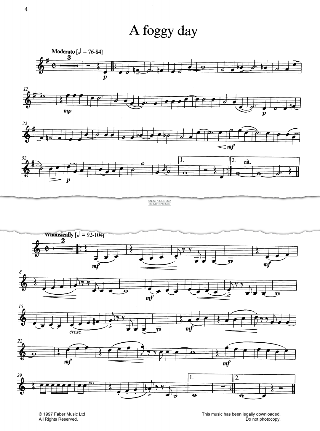 Produktgalerie: Seite 1 von 1 Embraceable You, George Gershwin, Klarinette, Klavier