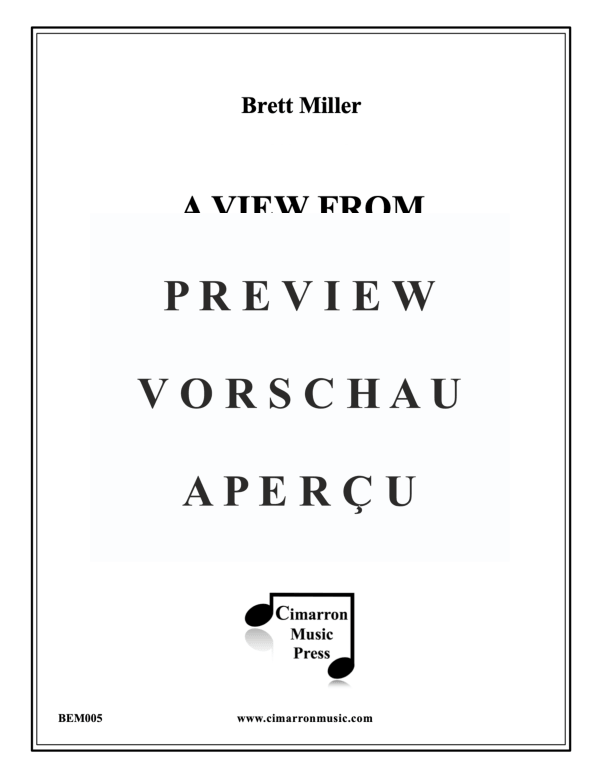 Produktgalerie: Seite 2 von 11 The View From Atop the World, , Blechbläserquintett