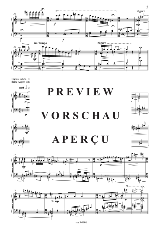 Product gallery: Page 5 of 13 Verzaubert hast du mich , , Piano Solo