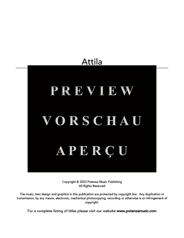 Produktgalerie: Seite 3 von 11 Attila, , (Blechbläserquintett)
