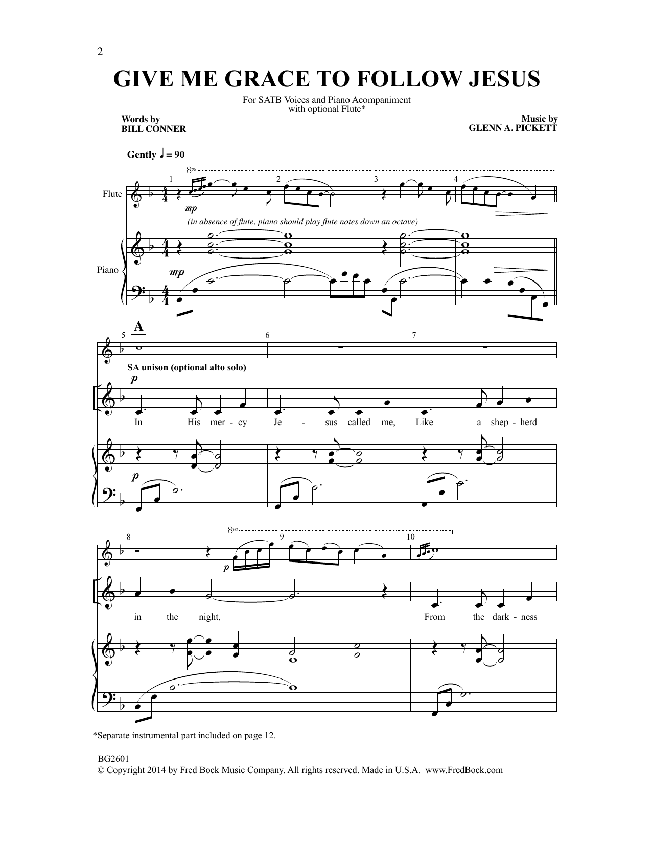 Produktbild zu: Give Me Grace to Follow Jesus