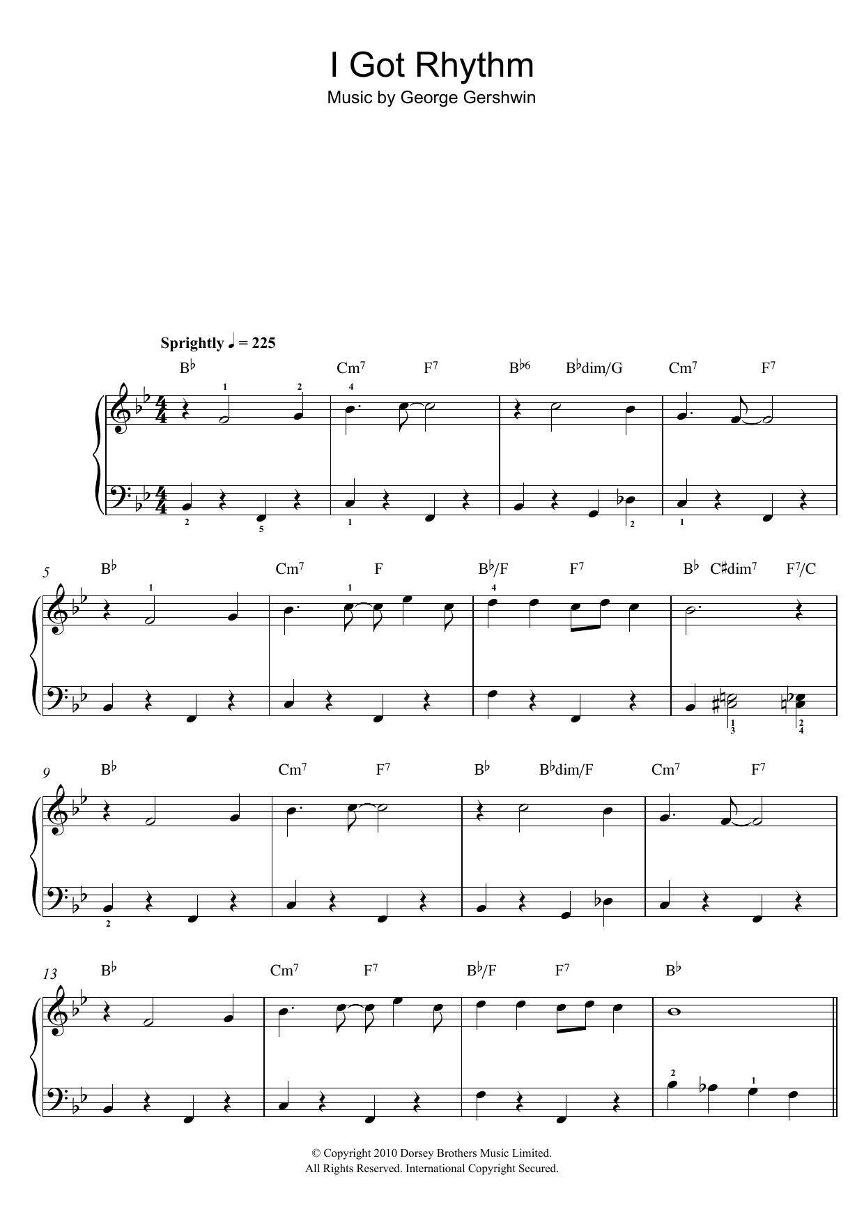 Product picture to: I Got Rhythm