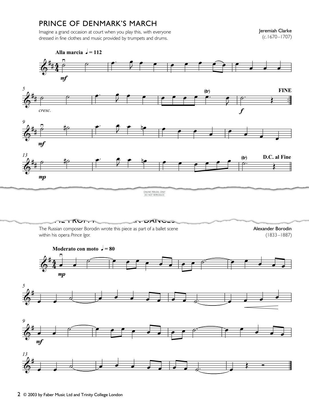 Product gallery: Page 1 of 1 Prince Of Denmark's March, Jeremiah Clarke