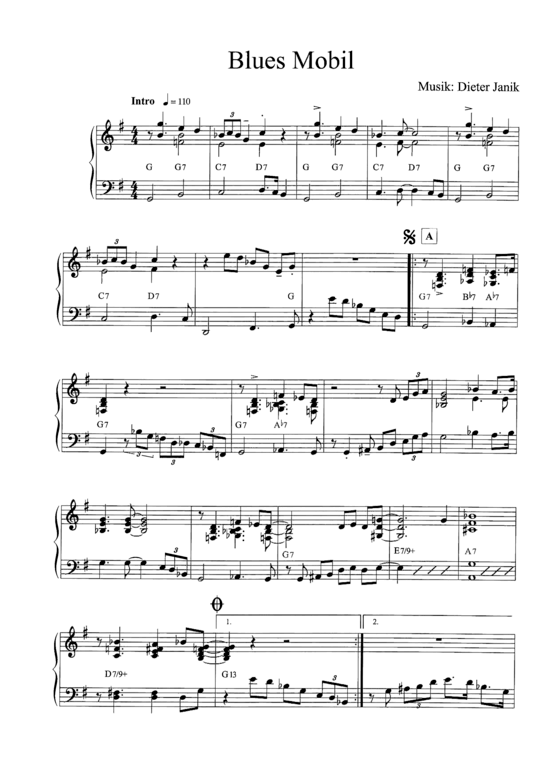 Produktbild zu: Blues Mobil Dieter Janik (2015)