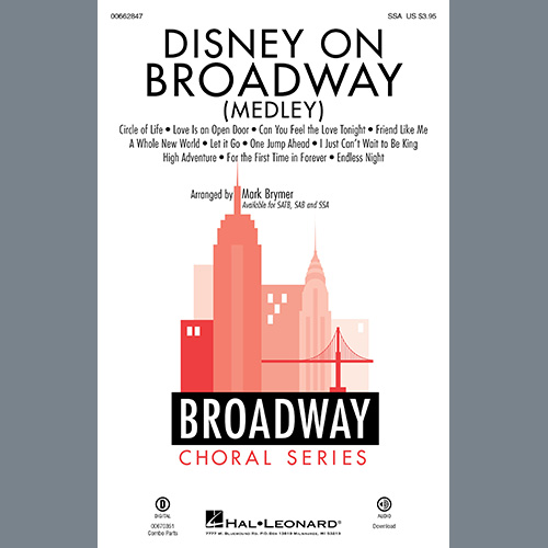 Product picture to: Disney On Broadway (Medley)