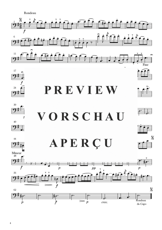 Produktgalerie: Seite 5 von 9 Duo Concertant G-Dur, , Cello und Kontrabass