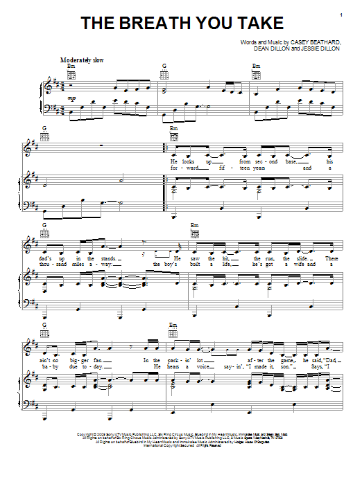 Produktgalerie: Seite 1 von 1 The Breath You Take, George Strait, Gesang, Gitarre, Klavier