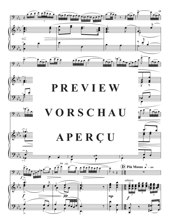 Product gallery: Page 20 of 21 Concerto , , (baritone/trombone + piano)