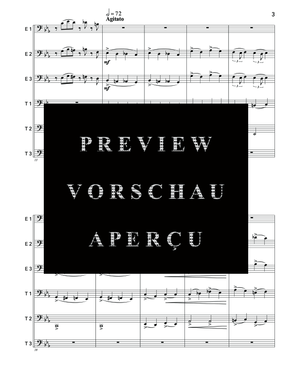 Produktgalerie: Seite 7 von 11 Prelude in C-sharp Minor, , (Tuba Ensemble EEETTT)