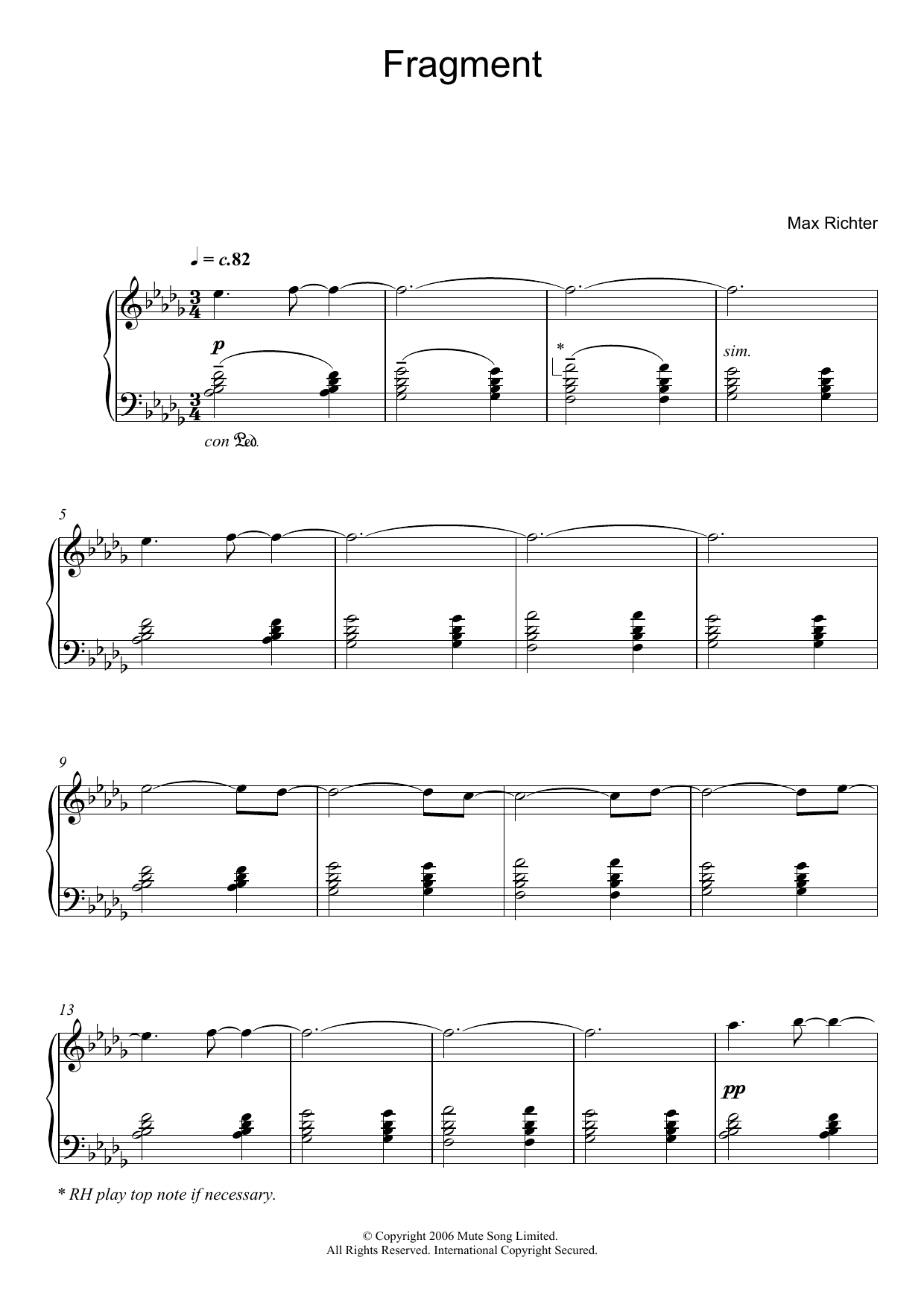 Product gallery: Page 1 of 1 Fragment, Max Richter
