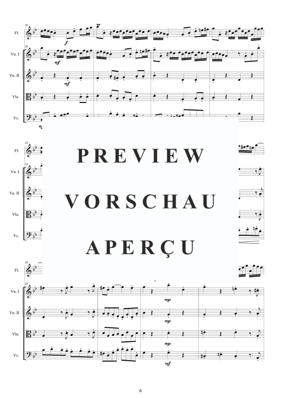 Produktgalerie: Seite 7 von 11 12 Concertos Op.5, , Querflöte Solo und Streicher Ensemble