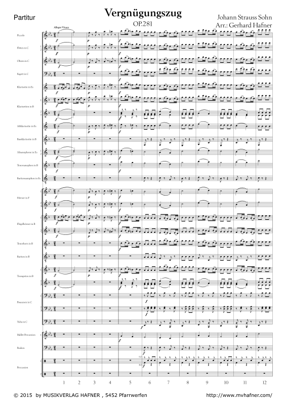 Product gallery: Page 1 of 11 Vergnügungszug, , (large wind orchestra)