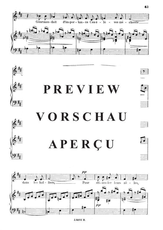 Product gallery: Page 4 of 7 La fée aux chansons Op.27 No.2, , Medium Voice and Piano
