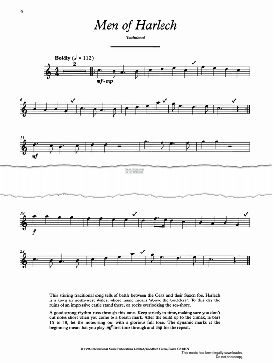 Product gallery: Page 1 of 1 Men Of Harlech, Traditional