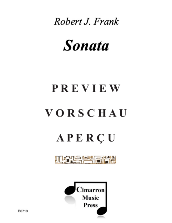 Produktgalerie: Seite 2 von 21 Sonata for Trumpet and Piano , , (Trompete und Klavier)