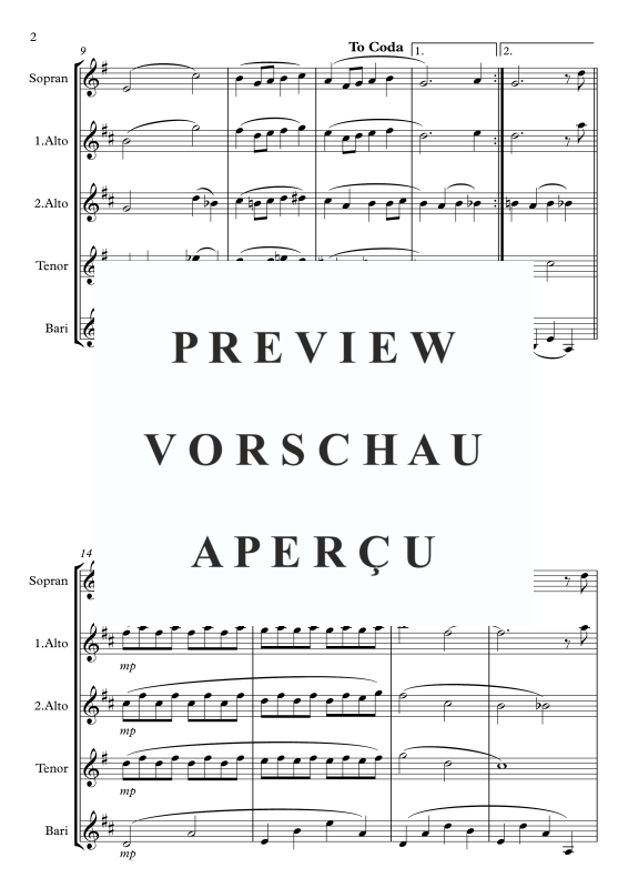 gallery: Somewhere Over The Rainbow, , Saxophone Quartet S/A A T B