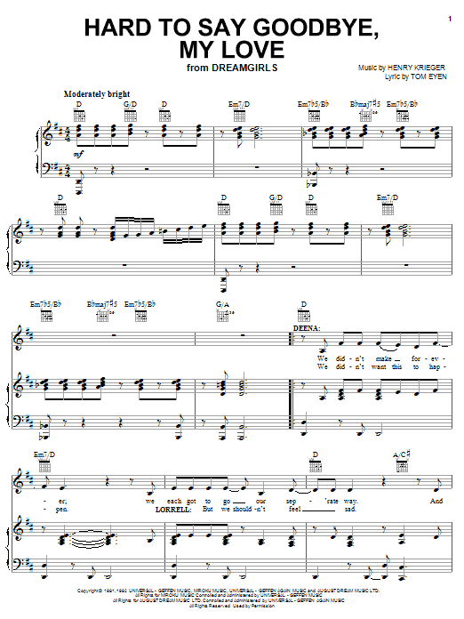 Produktbild zu: Hard To Say Goodbye, My Love