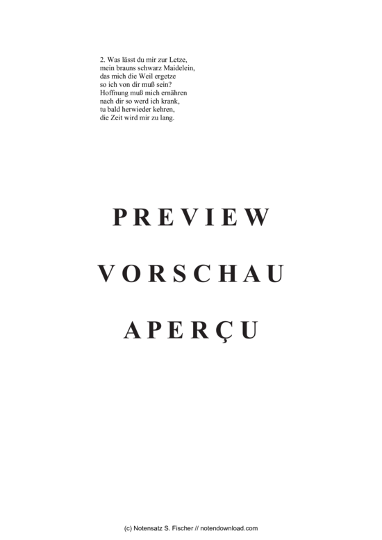 Product gallery: Page 4 of 4 Entlaubet ist der Walde , , (mixed choir)