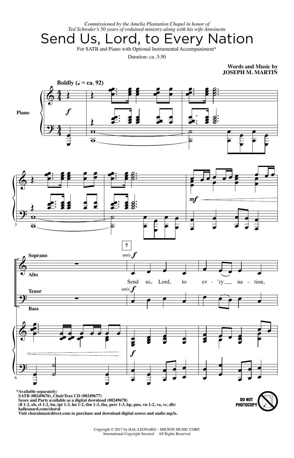 Produktbild zu: Send Us, Lord, To Every Nation