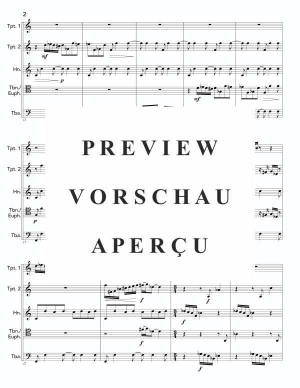 Produktgalerie: Seite 6 von 11 Three 4 Five, , (Blechbläser Quintett)