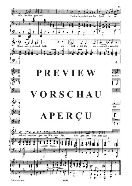 gallery: Gefrorne Tränen D.911-3 (Winterreise) , ,  (Gesang mittel + Klavier)