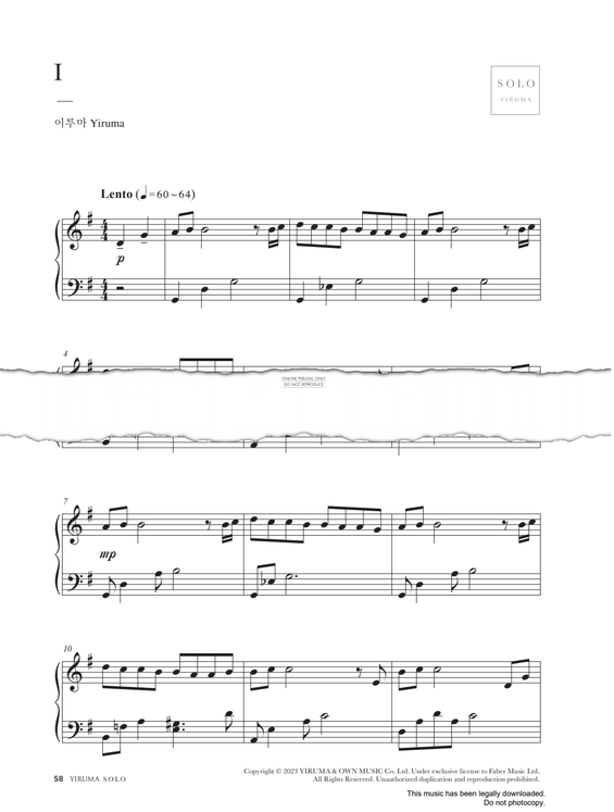 Produktgalerie: Seite 1 von 1 I, Yiruma, Klavier