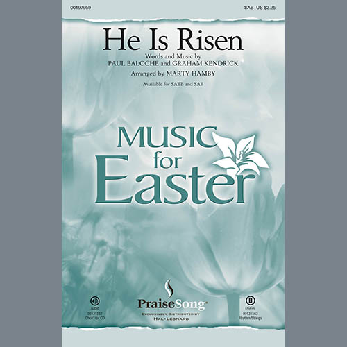 cover: He Is Risen, Marty Hamby
