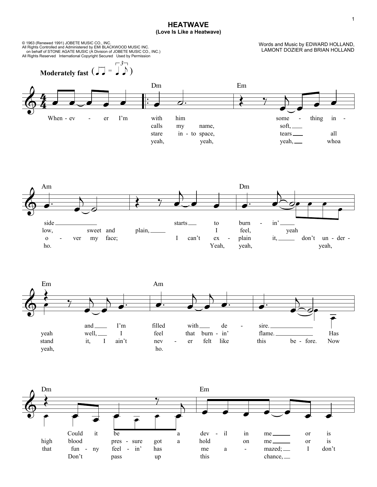 Produktbild zu: Heatwave (Love Is Like A Heatwave)