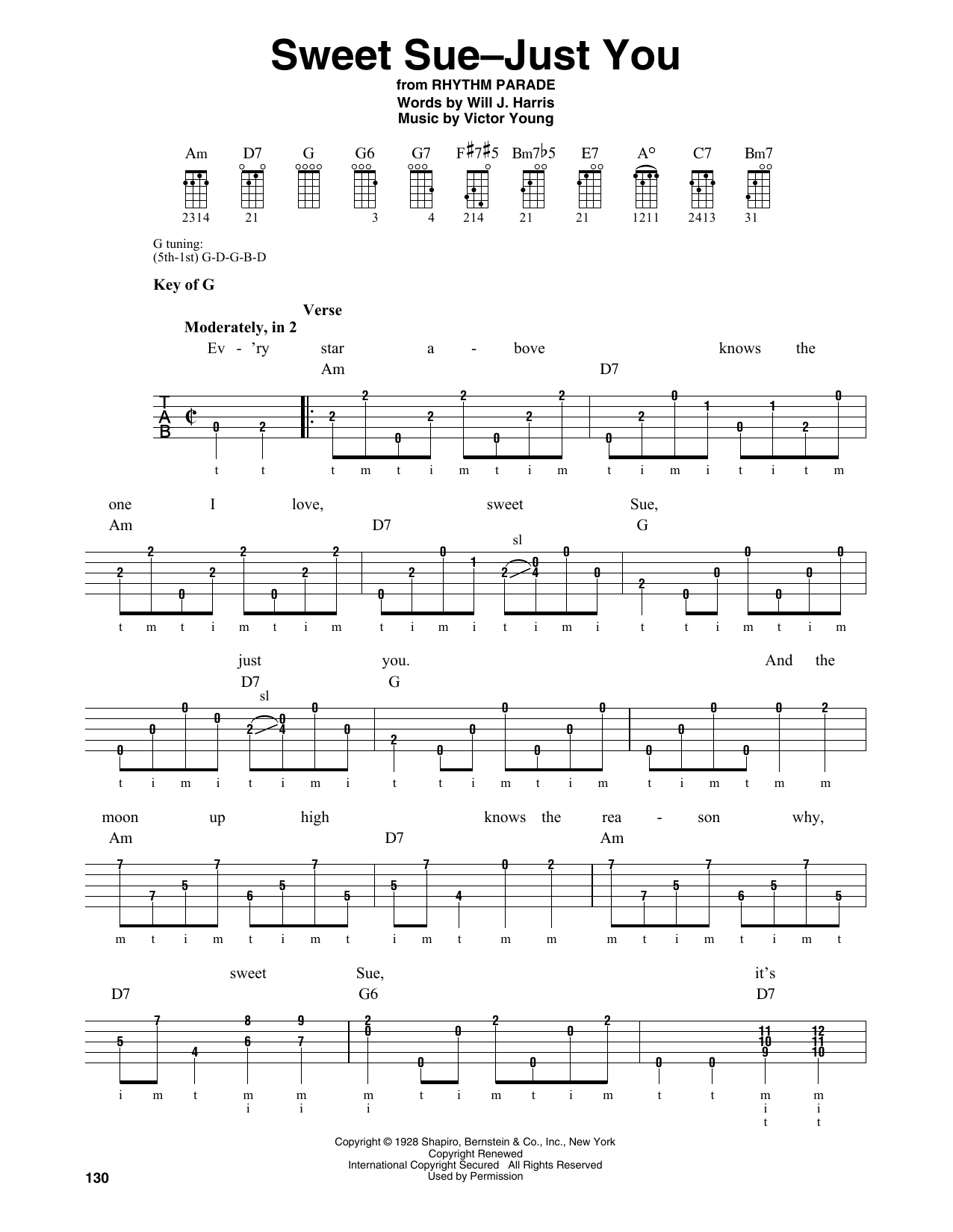 Product gallery: Page 1 of 1 Sweet Sue-Just You, Will J. Harris