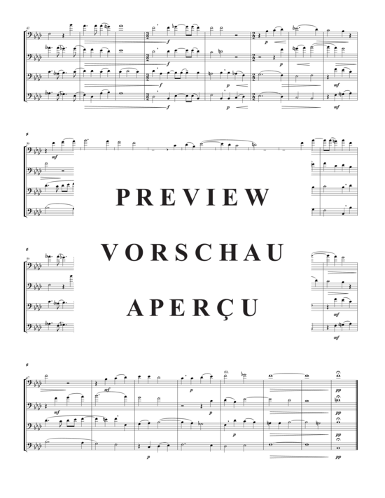 Produktgalerie: Seite 4 von 13 Zwei Madrigale Vol.10 , , (Posaunen-Quartett)