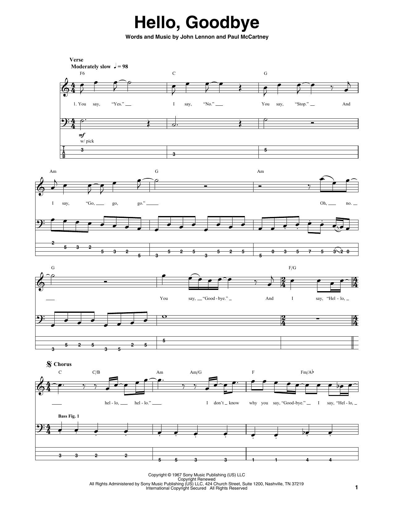 Produktbild zu: Hello, Goodbye