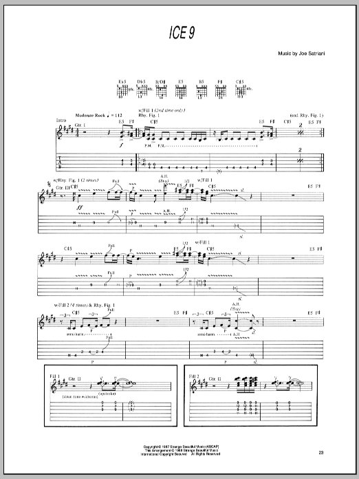 Produktgalerie: Seite 1 von 1 Ice 9, Joe Satriani, Gitarre