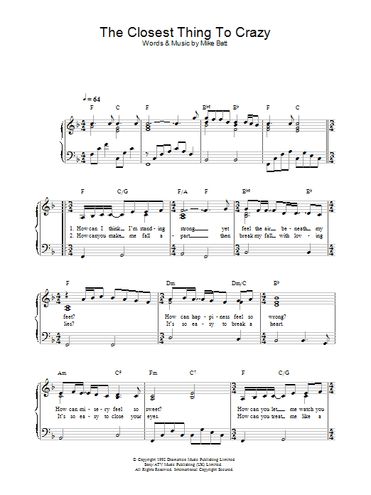 Product gallery: Page 1 of 1 The Closest Thing To Crazy, Katie Melua
