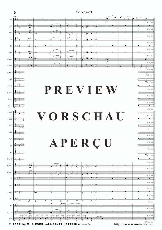 Product gallery: Page 11 of 11 first concert, , (Youth wind orchestra)