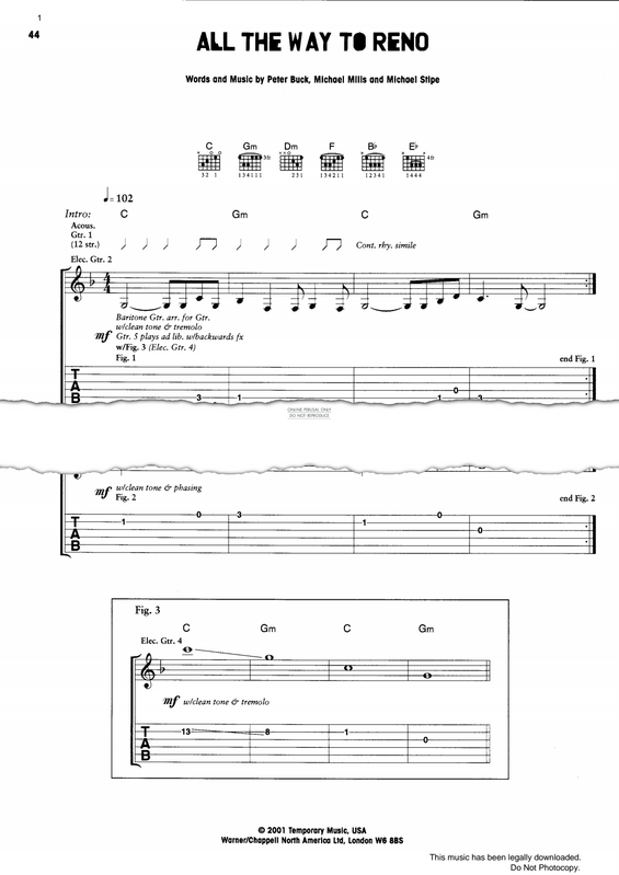 Product gallery: Page 1 of 1 All The Way To Reno (You're Gonna Be A Star), R.E.M.